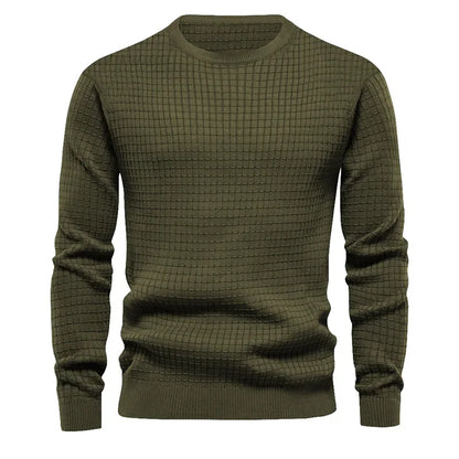 New Men's Crew Neck Sweatshirts Solid Color Large Sweatwear Spring Outdoor Jogging Tops - Ellianto fashion Men's