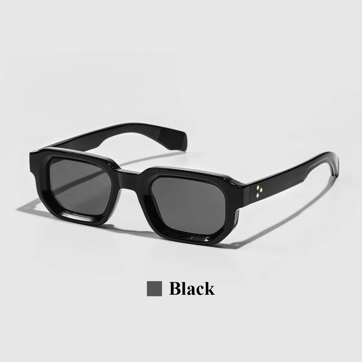 Men’s Vintage Rectangle Sunglasses – Lightweight Retro Style with UV400 Protection for Effortless Luxury and Fashionable Sunwear