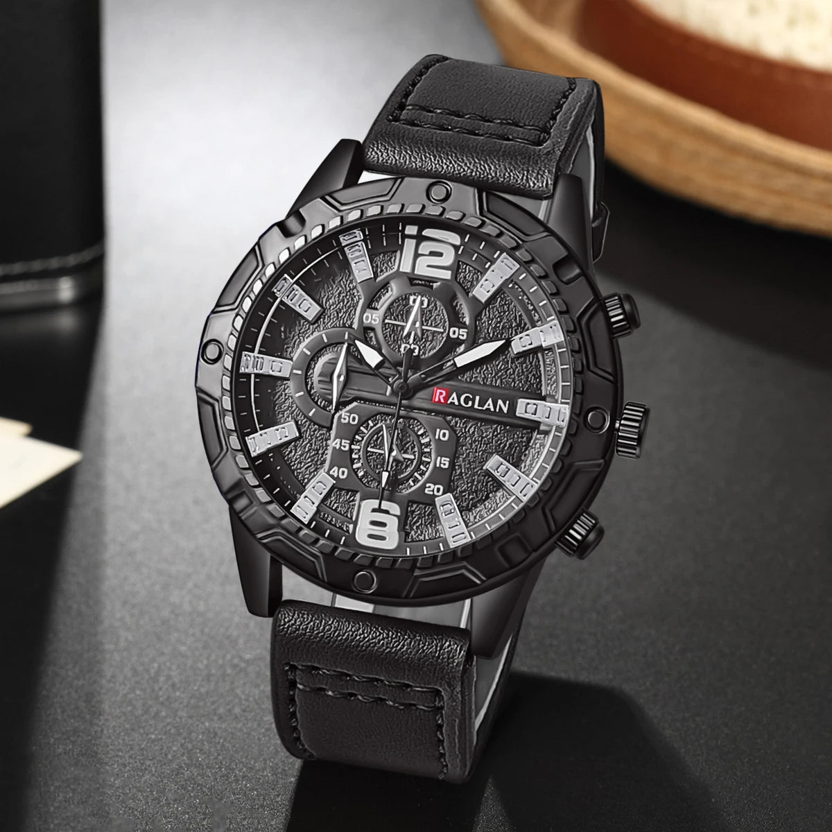 Top Brand Watch For Men Fashion Watches Leather Strap Clock Man Wristwatch Gift Relogio Masculino Reloj Hombres - Ellianto fashion Men's