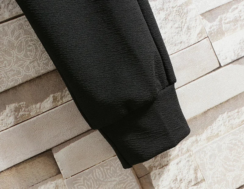 Casual Men's Sport Suit Loose Fit Hooded Cardigan Sweatshirt Pants Set Spring Autumn Season Stylish Outfit - Ellianto fashion Men's