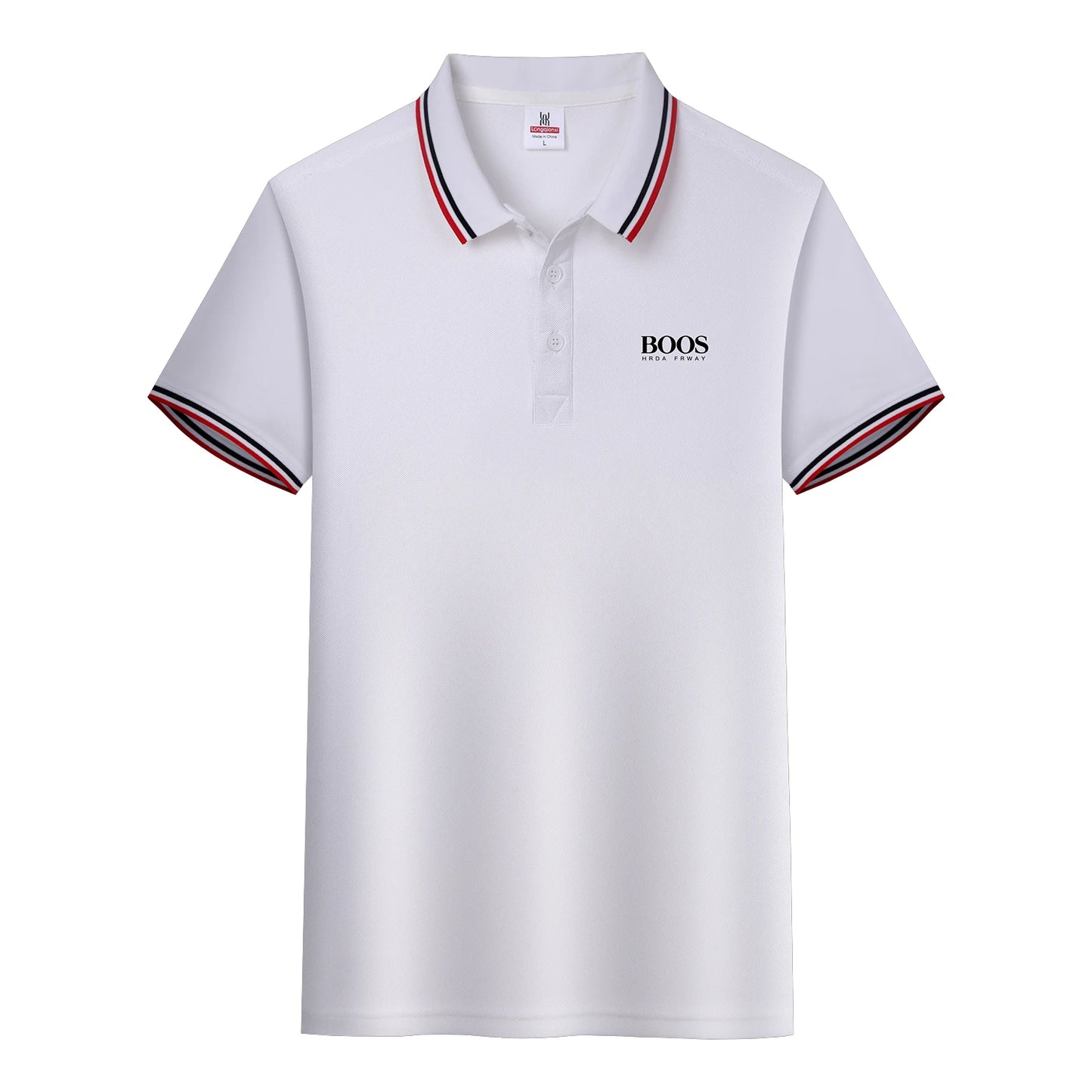 2025 Men's New Summer Embroidery Business Casual Short Sleeved POLO Shirt Fashion Short Sleeved Cool Breathable Top Polo Shirt - Ellianto fashion Men's