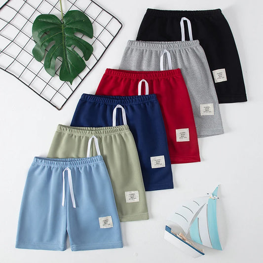 1/3 Pcs men Basic Joker Shorts Boy Leisure Sports Tether Pants Girl Fashion Comfortable Multicolor Combination Hot Pants - Ellianto fashion Men's