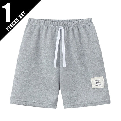 1/3 Pcs men Basic Joker Shorts Boy Leisure Sports Tether Pants Girl Fashion Comfortable Multicolor Combination Hot Pants - Ellianto fashion Men's