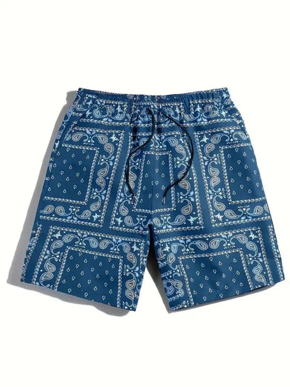 New 3D Print Bandana Clothing Fashion Men Women Shorts Plus Size S-7XL Streetwear Pants Cargo Shorts Men Basketball Summer 2025 - Ellianto fashion Men's