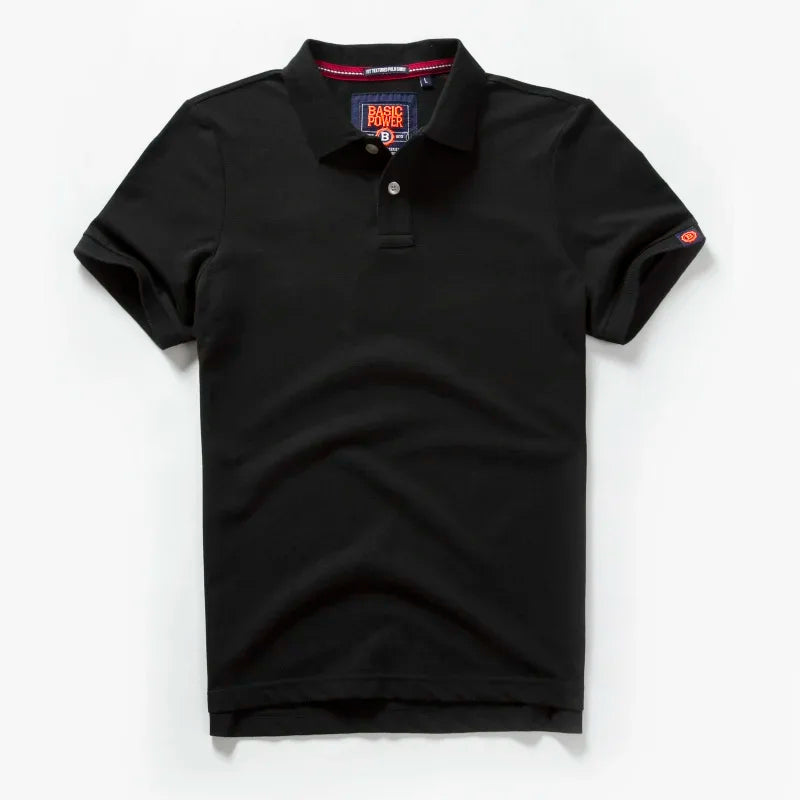 Shirts for Men Summer Cotton T shirts luxury Men Clothing Short Sleeve tee Tops man Simple business Shirt Goth Punk mens shirts - Ellianto fashion Men's