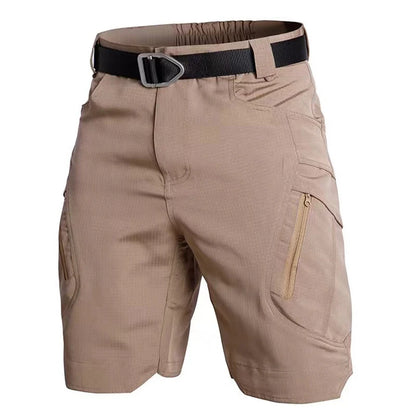 Men's Outdoor Cargo Shorts Summer Waterproof Urban Shorts Trekking Camping Hiking Climbing Trainning Fishing Panttdoor Sports - Ellianto fashion Men's