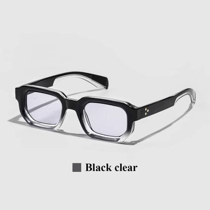 Men’s Vintage Rectangle Sunglasses – Lightweight Retro Style with UV400 Protection for Effortless Luxury and Fashionable Sunwear
