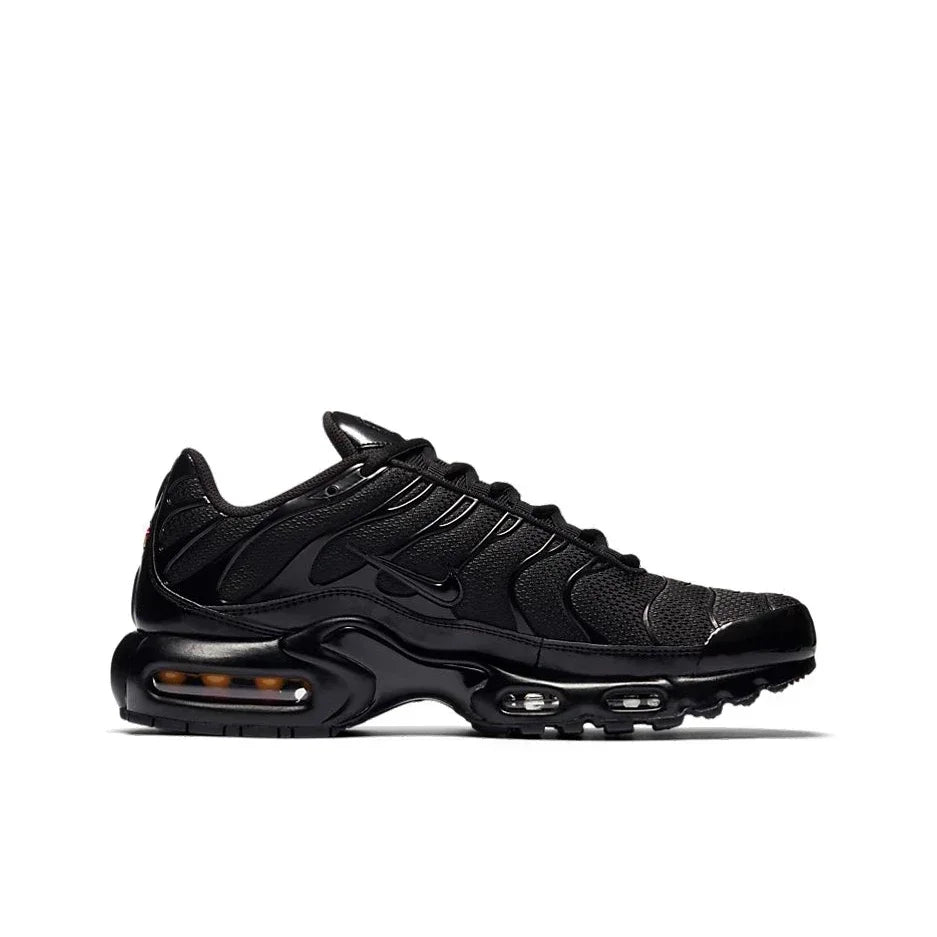 Nike Air Max Plus TN Triple Black Cushioning Men Breathable Running Shoes Outdoor Casual Sneakers Men Trainers 604133-050 - Ellianto fashion Men's