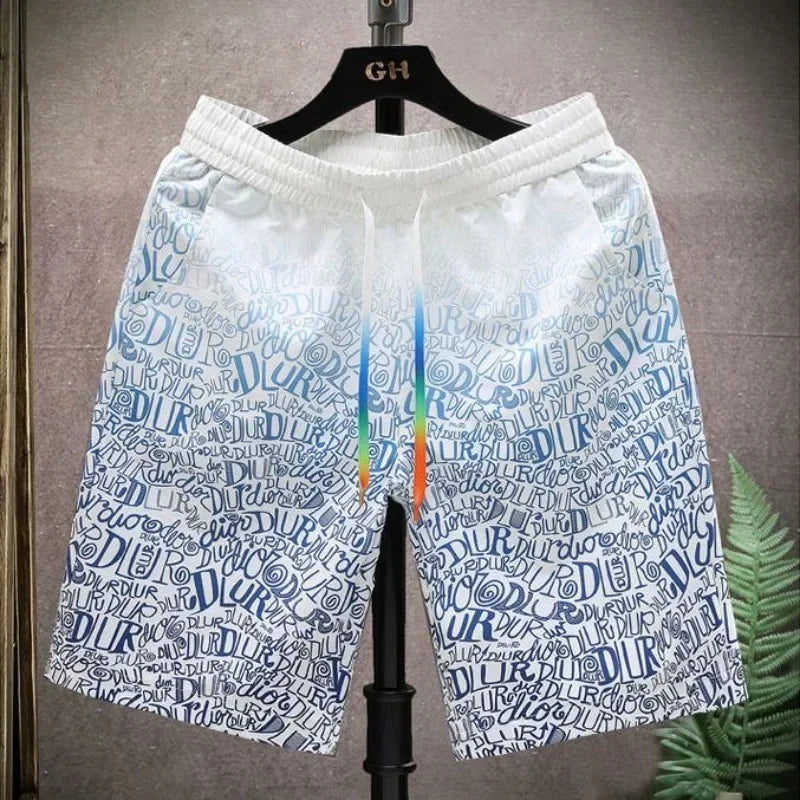 2025 Shorts for Men Sweat Black Sports Beach Man Short Pants Hiphop Joggers Board Stylish Thin Novelty in New Pant 2025 Xl Dry Fit - Ellianto fashion Men's