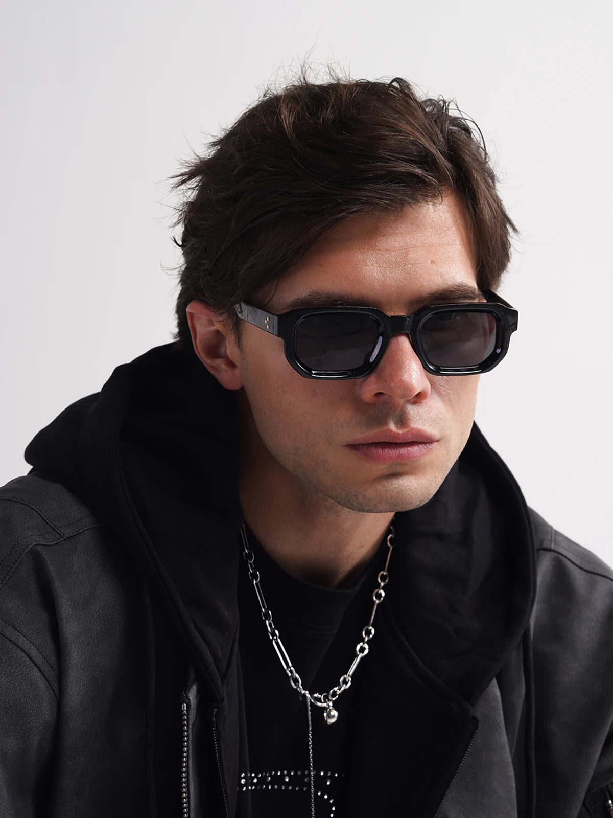 Men’s Vintage Rectangle Sunglasses – Lightweight Retro Style with UV400 Protection for Effortless Luxury and Fashionable Sunwear