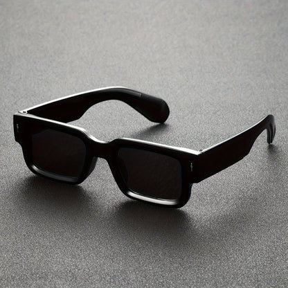 Rectangular Fashionable Glasses Suitable for Climbing Fishing Leisure Sports Decorative Outdoor Parties Travel, Driving, Glasses - Ellianto fashion Men's