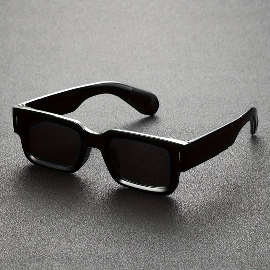 Rectangular Fashionable Glasses Suitable for Climbing Fishing Leisure Sports Decorative Outdoor Parties Travel, Driving, Glasses - Ellianto fashion Men's