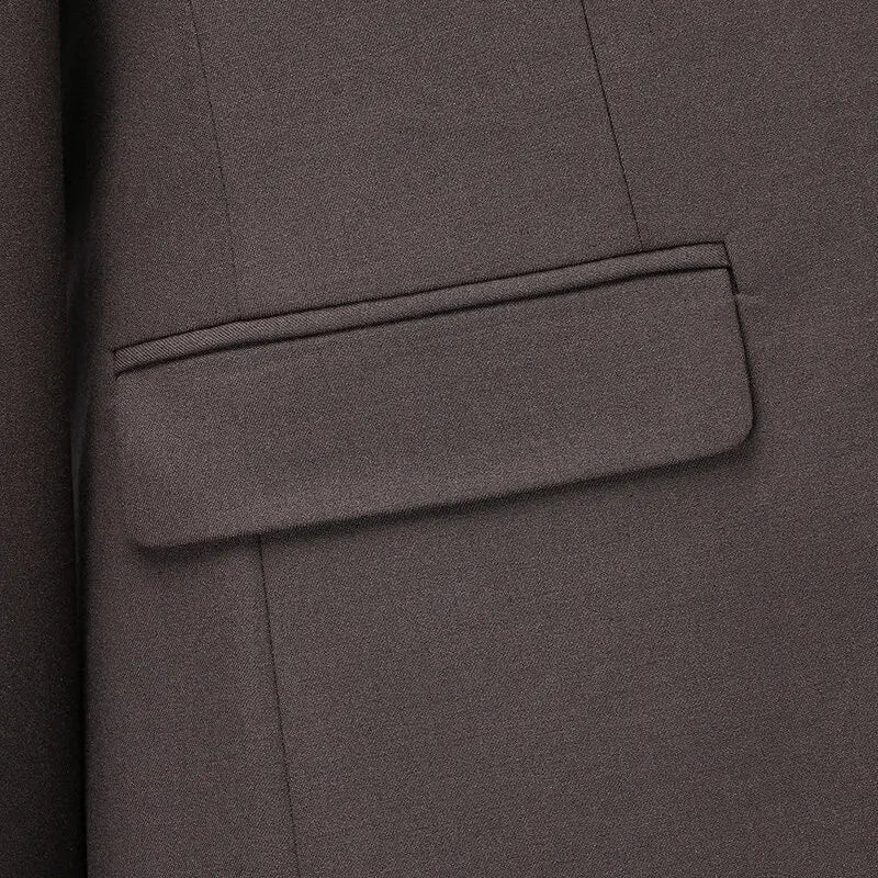 The new men's suit, spring and autumn business casual formal wear, and groom's wedding attire are fashionable and handsome - Ellianto fashion Men's