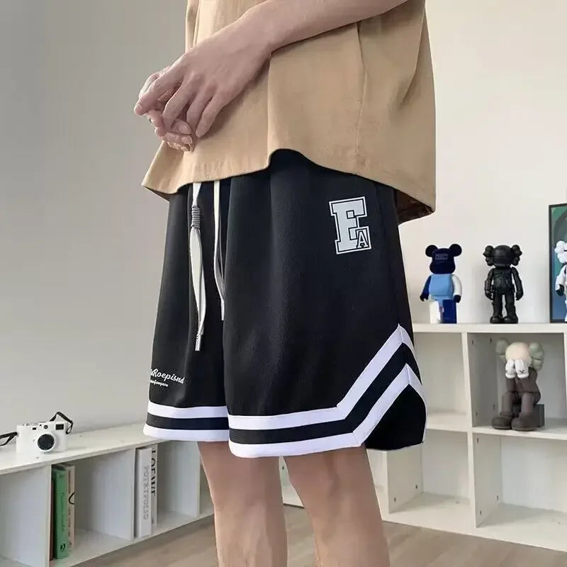 New Arriavl Summer Chicago Baskerball Pants Jersey West Coast Culture Beach Shorts Fitness Sports Training Gym Shorts Men - Ellianto fashion Men's