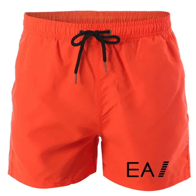 Set 2025 Summer men's swimwear and shorts brand swimwear, sexy swimwear, low-waist breathable swimwear, beach surfing swimming trunk - Ellianto fashion Men's