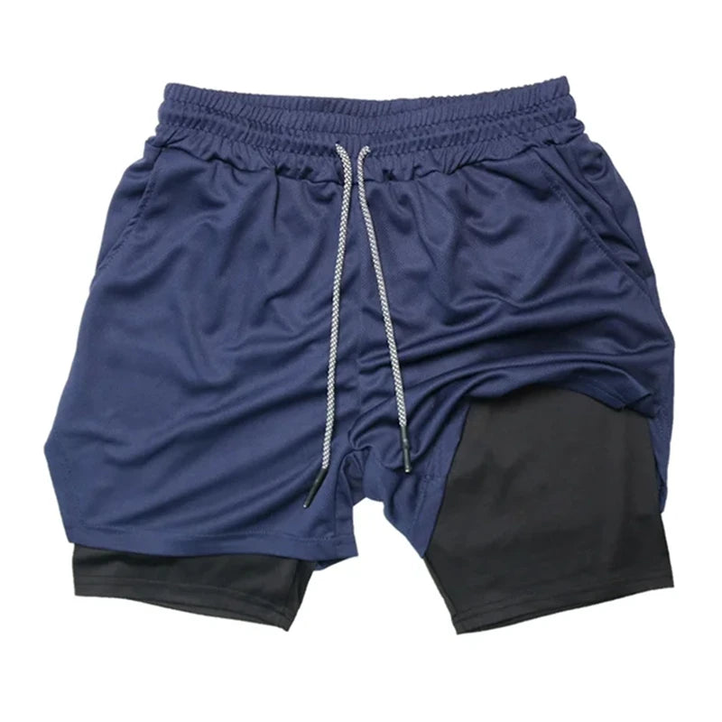 Men's Multi Pocket Shorts Fitness Shorts Casual Beach Sports Lined Skinny Shorts Everyday Style Mesh Camouflage Running Shorts - Ellianto fashion Men's