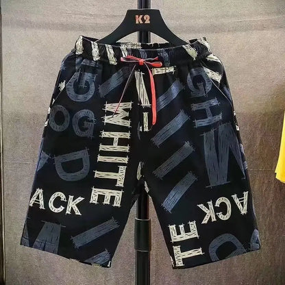 Shorts for Men Board Beach Swim Man Short Pants Bermuda Quick Dry Long Graphic Casual in Bulk Fashion Summer New Pant 2025 Thin - Ellianto fashion Men's