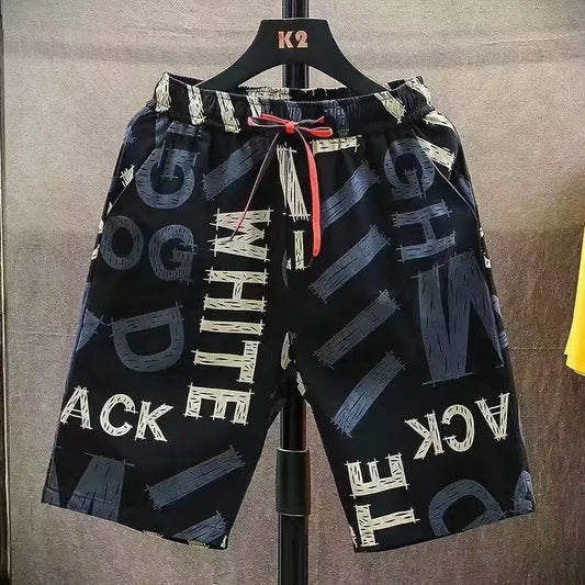 Shorts for Men Board Beach Swim Man Short Pants Bermuda Quick Dry Long Graphic Casual in Bulk Fashion Summer New Pant 2025 Thin - Ellianto fashion Men's