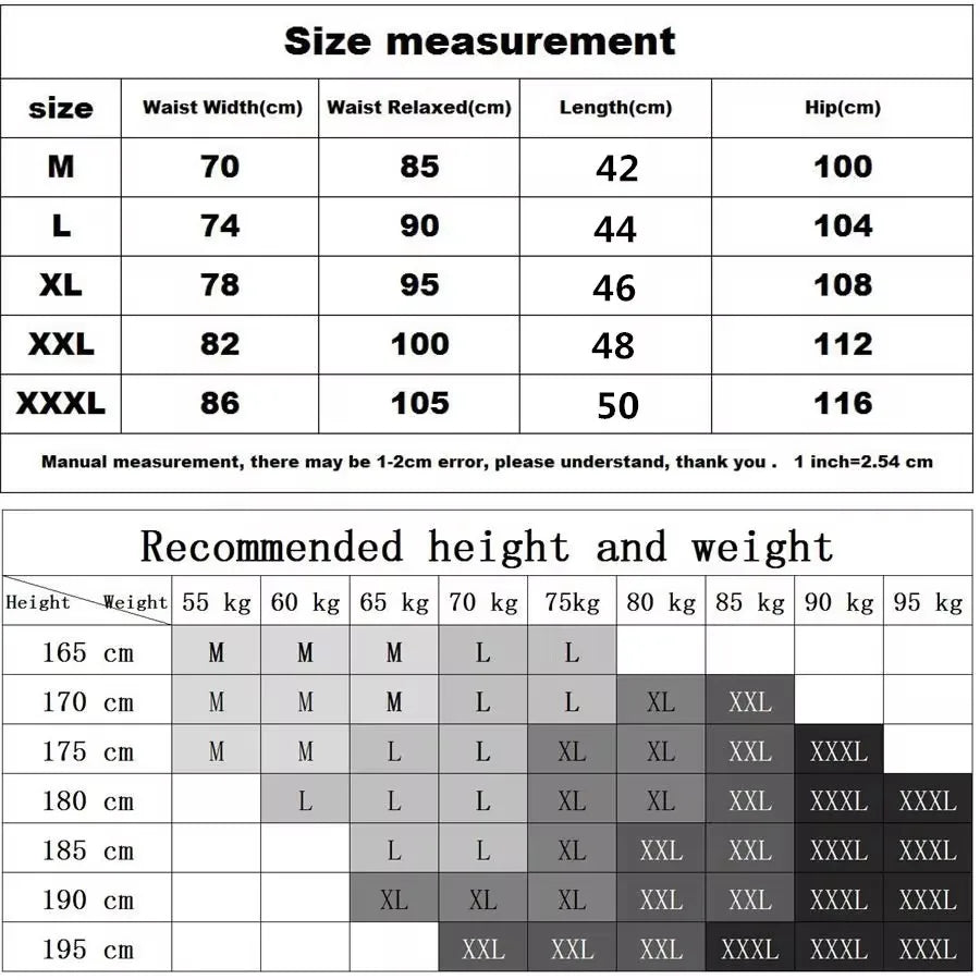 Men Sport Shorts Sportswear Double-deck Running Shorts 2 In 1 Beach Bottoms Summer Gym Fitness Training Jogging Short Pants Men - Ellianto fashion Men's