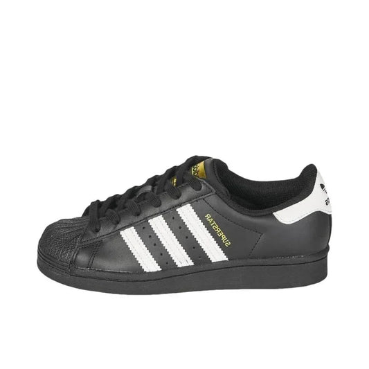 Adidas Originals Superstar Men's Women's Skateboarding Shoes, Lightweight, Durable, Non-slip, Low-top Board Shoes, Black/White - Ellianto fashion Men's