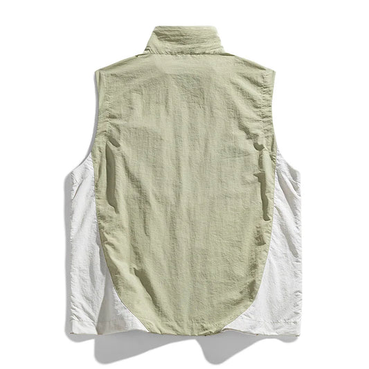 Men's vest for spring and summer new outerwear for camping hiking outdoor charging fashionable trend simple and high-end vest - Ellianto fashion Men's
