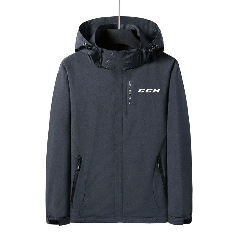 2025 New American Jacket Men's Spring and Autumn Outdoor Travel Mountaineering Coat Functional Soft Shell Trendy Charge Coat - Ellianto fashion Men's