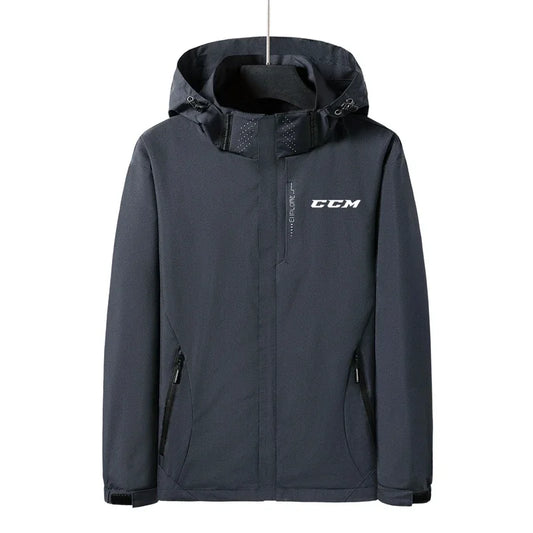 2025 New American Jacket Men's Spring and Autumn Outdoor Travel Mountaineering Coat Functional Soft Shell Trendy Charge Coat - Ellianto fashion Men's