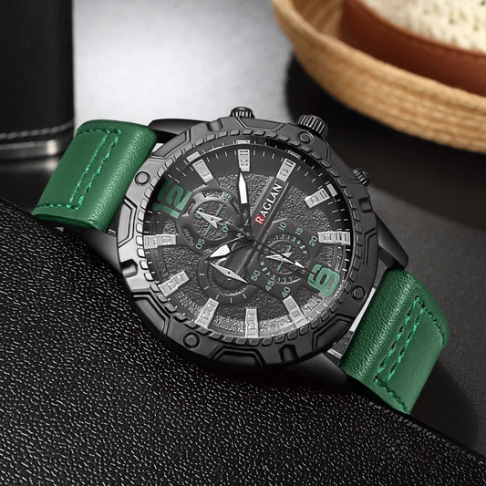 Top Brand Watch For Men Fashion Watches Leather Strap Clock Man Wristwatch Gift Relogio Masculino Reloj Hombres - Ellianto fashion Men's