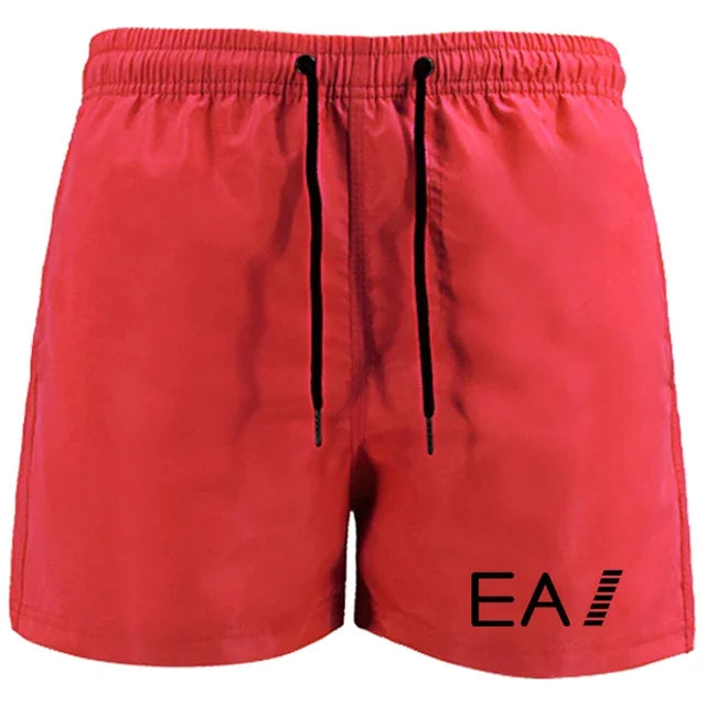 Set 2025 Summer men's swimwear and shorts brand swimwear, sexy swimwear, low-waist breathable swimwear, beach surfing swimming trunk - Ellianto fashion Men's