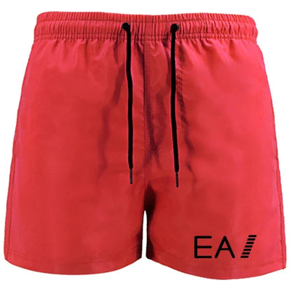 Set 2025 Summer men's swimwear and shorts brand swimwear, sexy swimwear, low-waist breathable swimwear, beach surfing swimming trunk - Ellianto fashion Men's