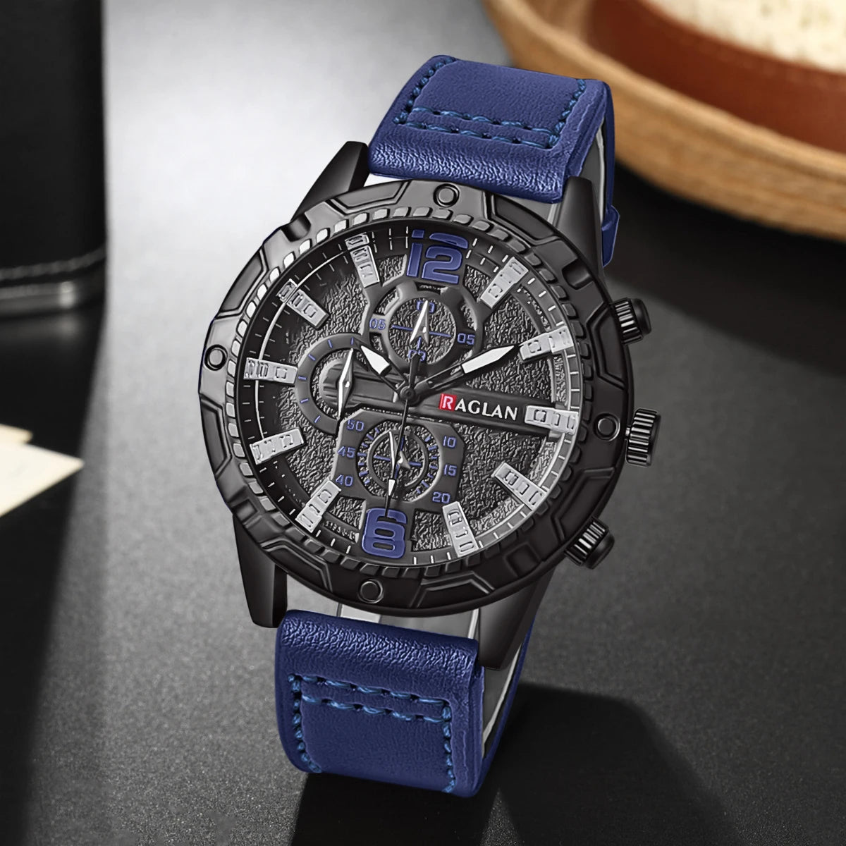 Top Brand Watch For Men Fashion Watches Leather Strap Clock Man Wristwatch Gift Relogio Masculino Reloj Hombres - Ellianto fashion Men's