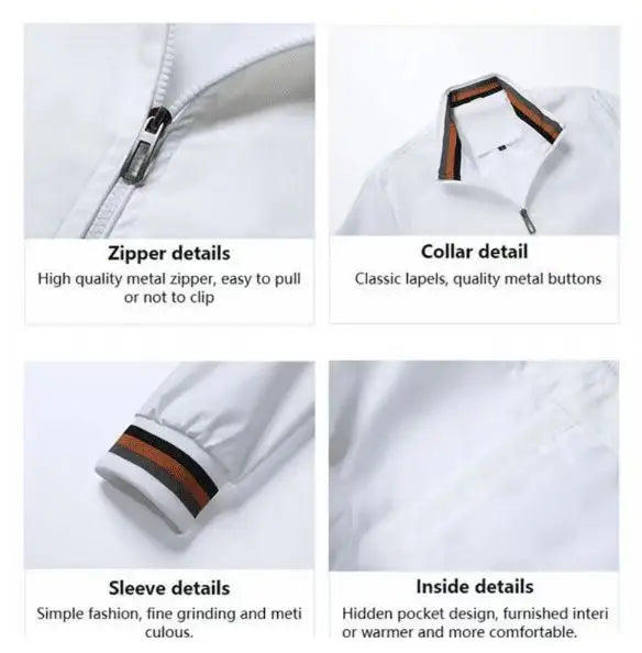 2025 European and American trend men's versatile jacket - Ellianto fashion Men's