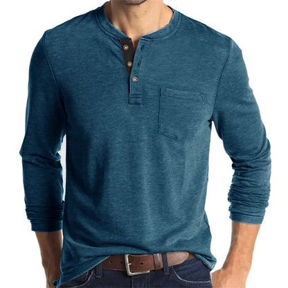 Men Fashion Casual T-Shirts Long Sleeve Tops For Man Soild O Neck Shirts Elastic Gym T Shirt Soccer Tees Streetwear Man Clothing - Ellianto fashion Men's