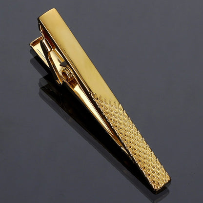 Metal Gold Color Tie Clip For Men Wedding Necktie Tie Clasp Clip Exquisite Gentleman Ties Business Tie Pin Men's Accessories - Ellianto fashion Men's