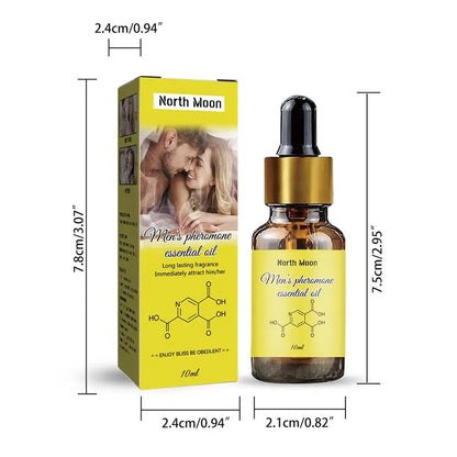 Pheromone Body Essential Oil Strong Pheromone For Man To Attract Women Perfume long-lasting fragrance Sexually Stimulating Oil - Ellianto fashion Men's