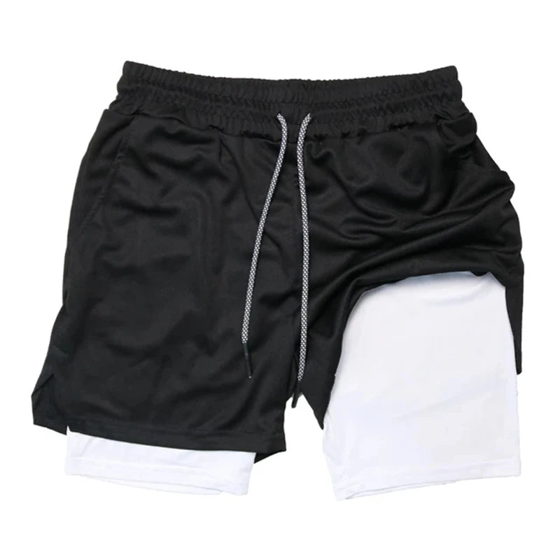 Men's Multi Pocket Shorts Fitness Shorts Casual Beach Sports Lined Skinny Shorts Everyday Style Mesh Camouflage Running Shorts - Ellianto fashion Men's