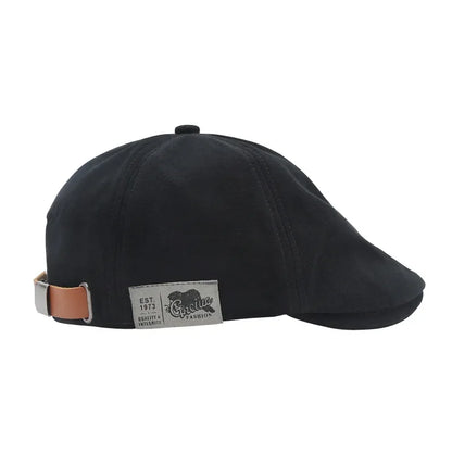 Retro Classic Beret for Men and Women Japanese Street Trend Wearing Duckbill Hats Instead Versatile for Summer and Autumn - Ellianto fashion Men's