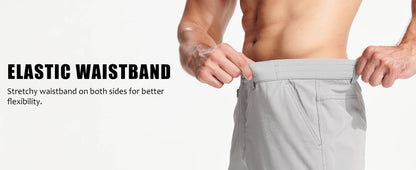TACVASEN Summer Moisture Wicking Casual Shorts Mens Cargo Work Shorts Running Jogging Sports Bottoms Nylon Rip-Stop Short Pants - Ellianto fashion Men's