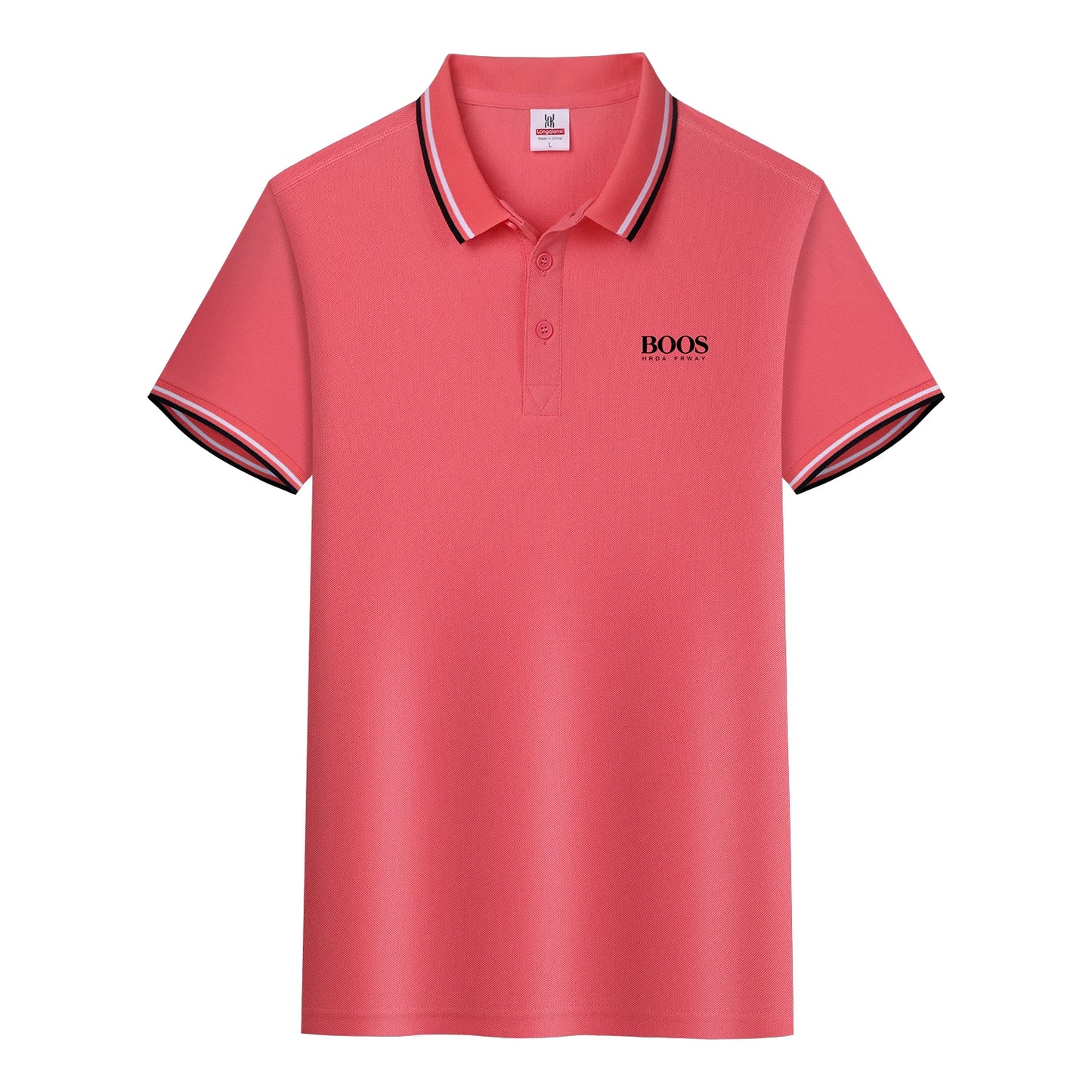 2025 Men's New Summer Embroidery Business Casual Short Sleeved POLO Shirt Fashion Short Sleeved Cool Breathable Top Polo Shirt - Ellianto fashion Men's