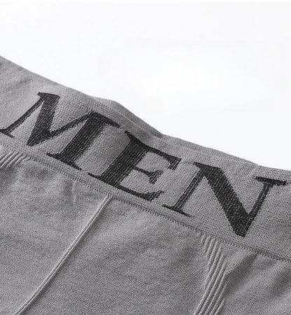 3Pcs/Lot Men's Panties Underwear Boxers Breathable Man Boxer Solid Underpants Comfortable Male Brand Shorts Black Blue Underwear - Ellianto fashion Men's