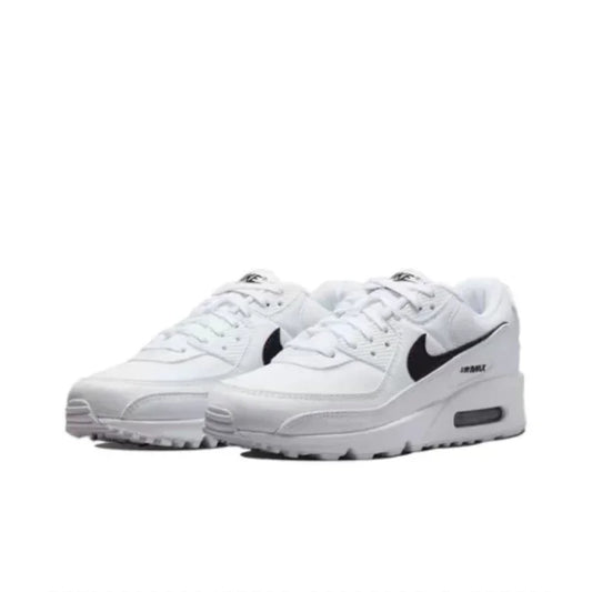 Nike Air Max 90 Next Nature White Black Classic Mesh Air Cushion Men Women Athletic Running Shoes Breathable Sneakers DH8010-101 - Ellianto fashion Men's