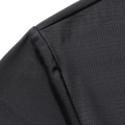 CHRLCK Plus Size Summer Ice Silk Short Sleeve T-Shirt Men's Loose Thin Sports T-shirt For Seniors Outdoor Fitness Casual T-shirt - Ellianto fashion Men's