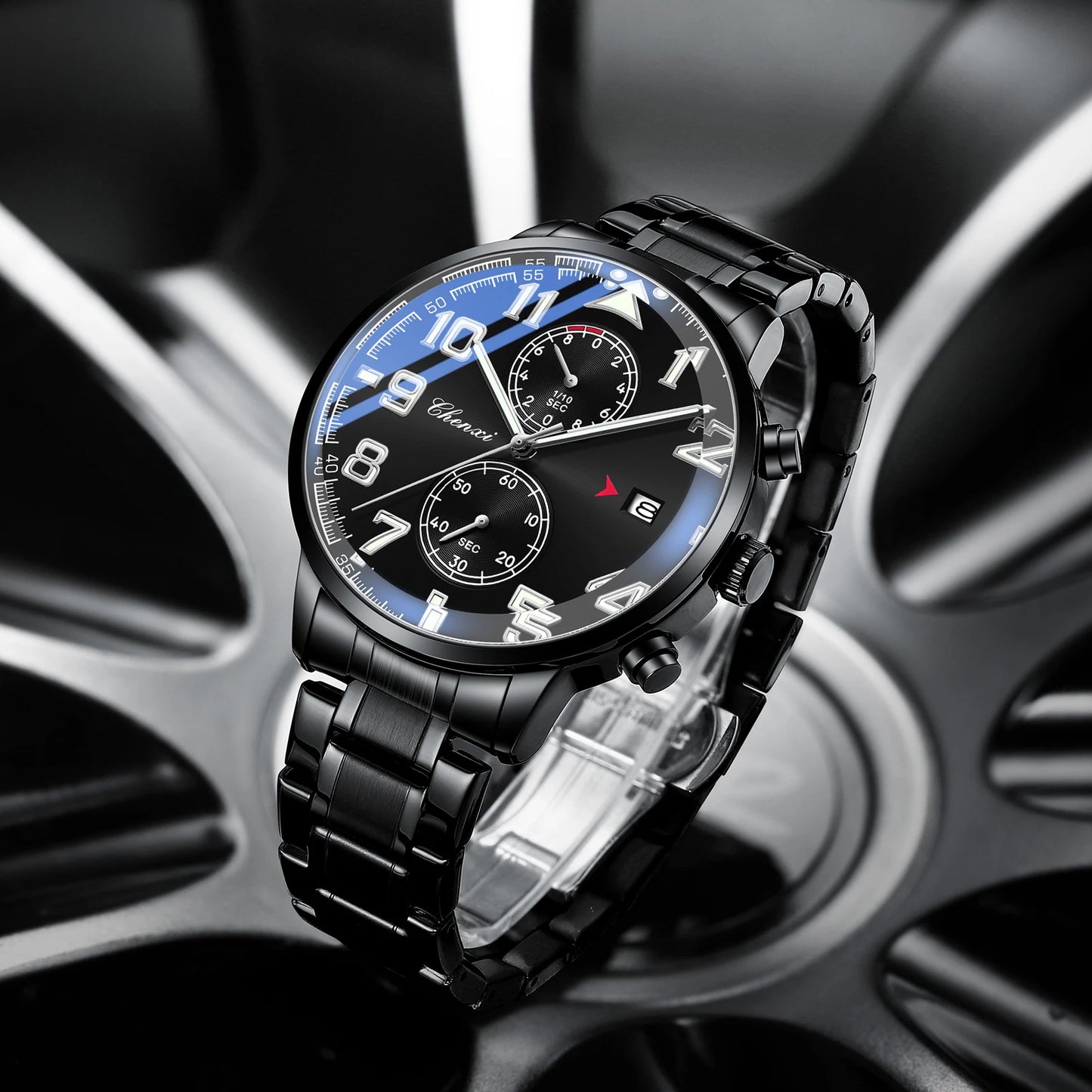NEW Fashion Multifunction Men for Watches Top Brand Casual Sports Waterproof Wristwatch Chronograph Calendar Men's Watch Gifts - Ellianto fashion Men's