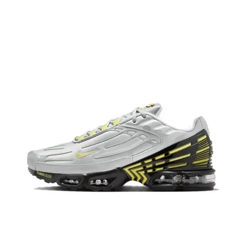 Nike Air Max Plus Tn 3 Running Shoes Non Slip And Durable Fabric Mesh Breathable Light Retro Classic FQ2387-001 - Ellianto fashion Men's