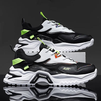 Men's Sneakers Fashion Quality Versatile Elevated Basketball Shoes Comfortable Casual Running Men Shoes Tenis Masculino - Ellianto fashion Men's