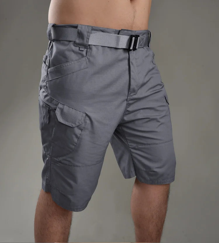 Men's Breathable and Wear-Resistant Urban Tactical 5-Inch Shorts - Tactical Military Fanatic Outdoor Training Hiking Shorts - Ellianto fashion Men's