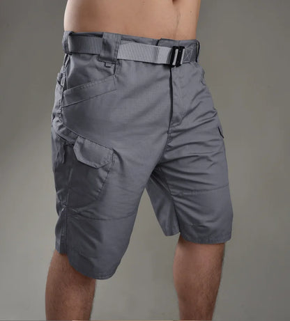 Men's Breathable and Wear-Resistant Urban Tactical 5-Inch Shorts - Tactical Military Fanatic Outdoor Training Hiking Shorts - Ellianto fashion Men's