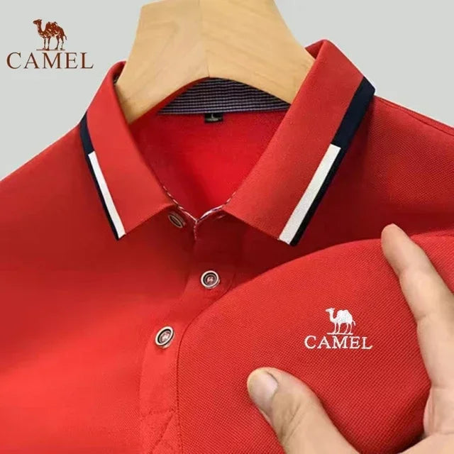 Set European brand Polo shirts for men in the new summer of 2025, high-quality, fashionable, casual, comfortable and breathable shor - Ellianto fashion Men's