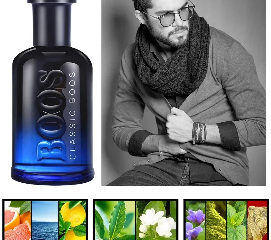 Hot Sale Perfume For Men Self Confidence Cologne Perfume Atomizer Fresh Temptation Gentleman Parfum Male Fragrance Cologne - Ellianto fashion Men's