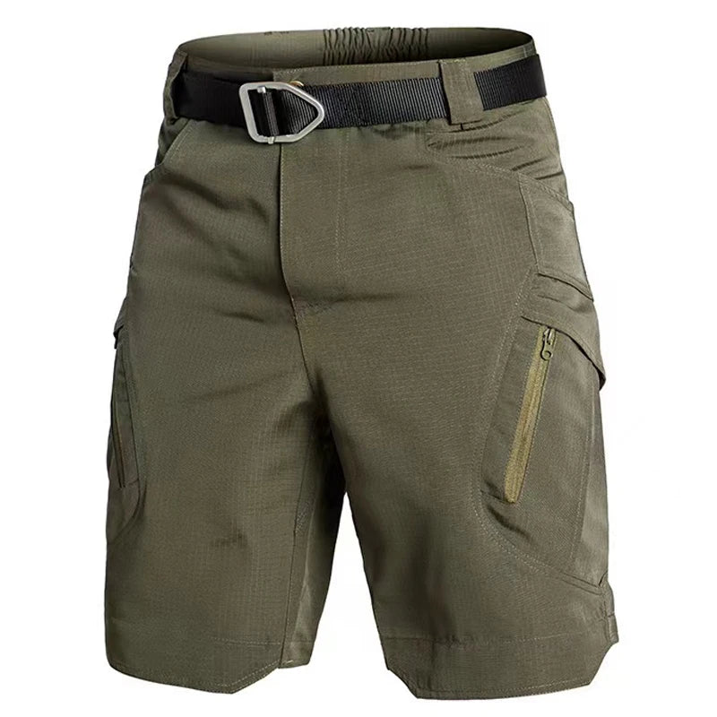 Men's Outdoor Cargo Shorts Summer Waterproof Urban Shorts Trekking Camping Hiking Climbing Trainning Fishing Panttdoor Sports - Ellianto fashion Men's